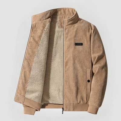 Liam™ | Corduroy Jacket with Fleece Lining