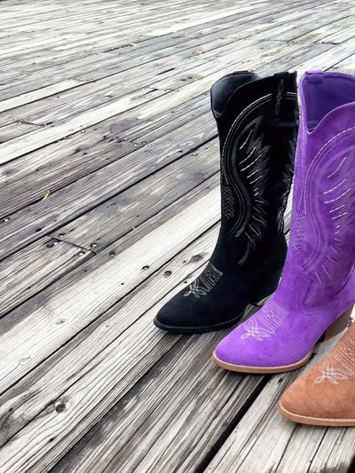 Monroe® | Midnight Suede Boots