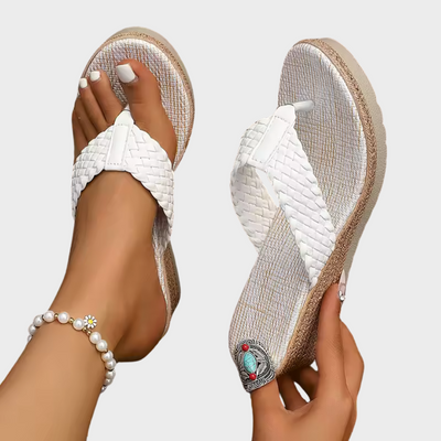 Natalie - Orthopaedic Slippers with Heel