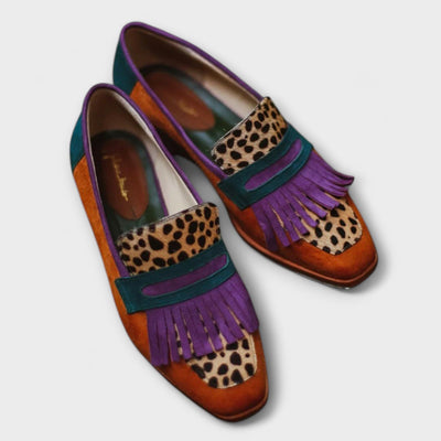 Elisabeth - Chic Leopard Loafers