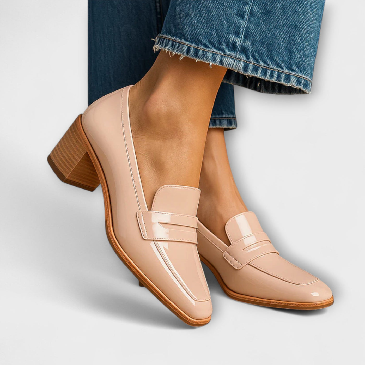 Elaine™ | Shiny Loafers