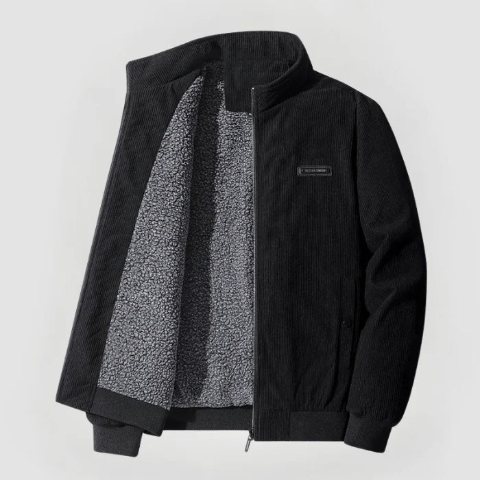 Liam™ | Corduroy Jacket with Fleece Lining