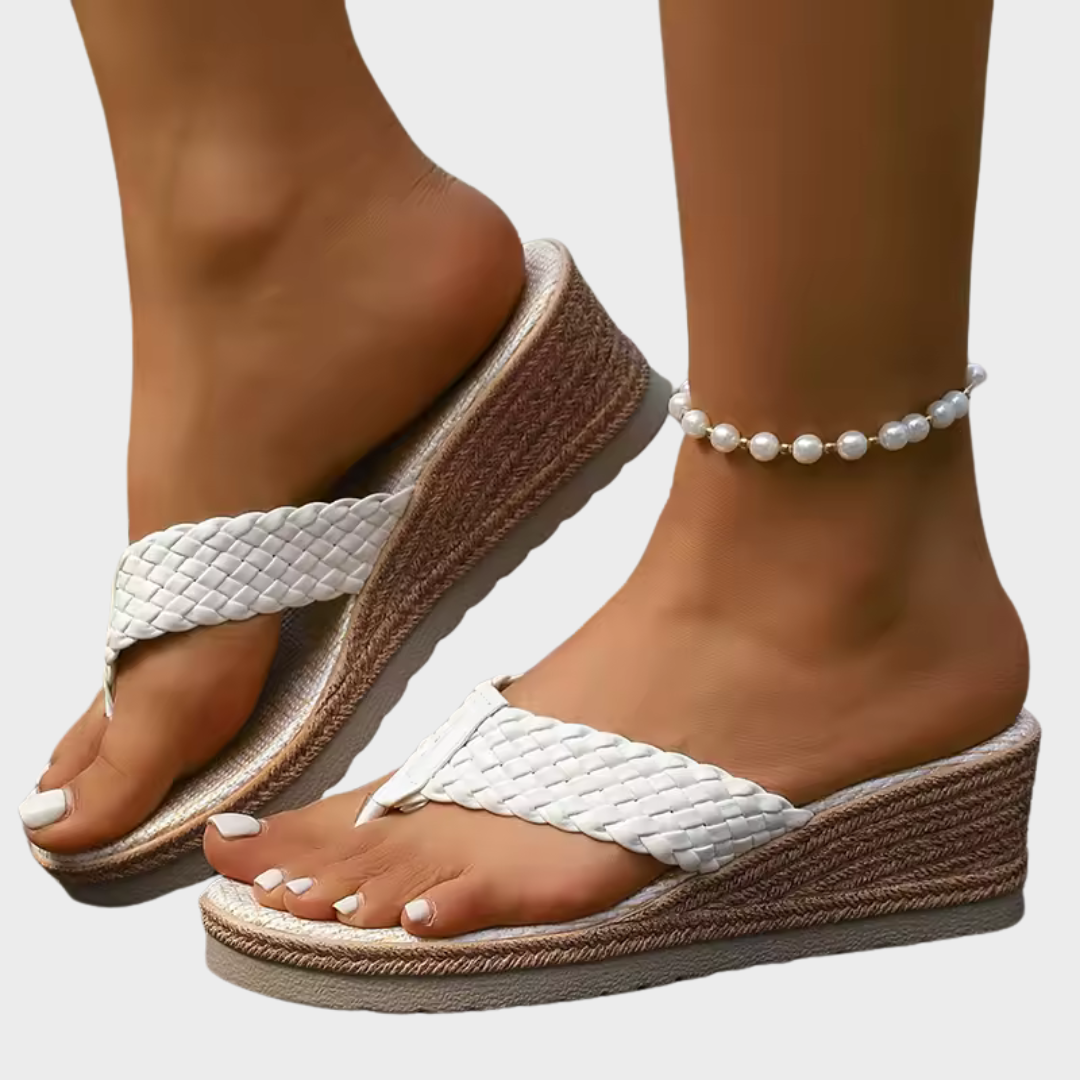 Natalie - Orthopaedic Slippers with Heel