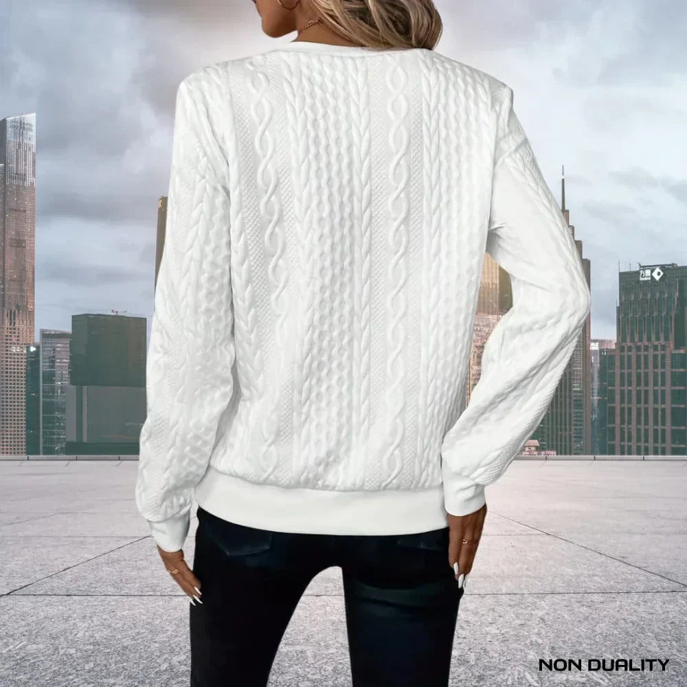 Non-Duality Zip-Up Sweatshirt