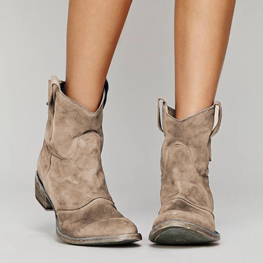 Monroe® | Chic Suede Ankle Boots