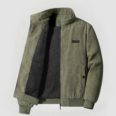 Liam™ | Corduroy Jacket with Fleece Lining