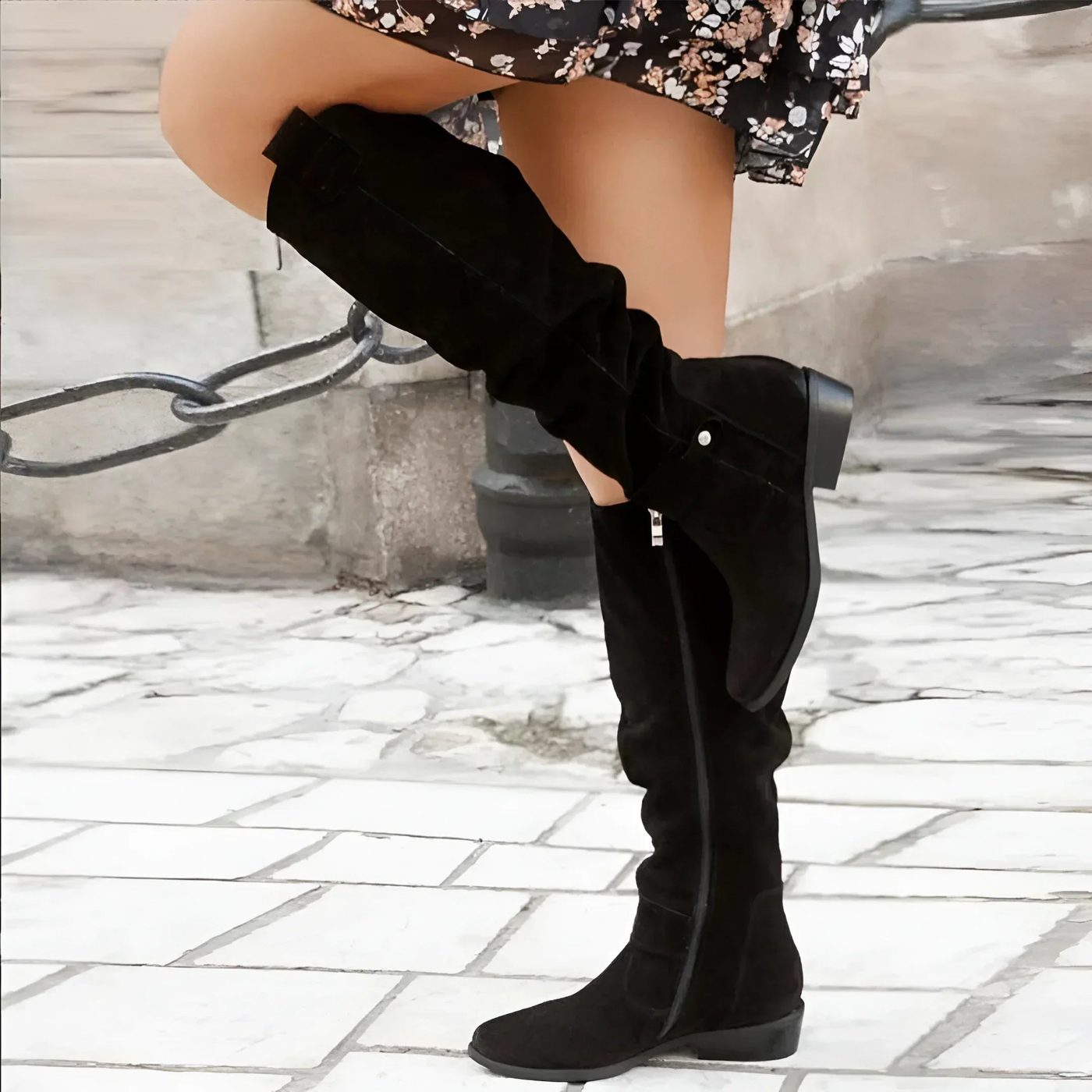 Monroe® | Stylish Suede Knee Boots