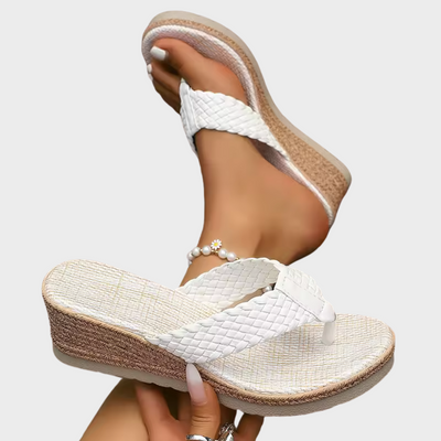 Natalie - Orthopaedic Slippers with Heel