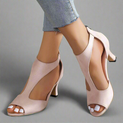 Hayley - Elegant and Comfortable Heeled Sandals