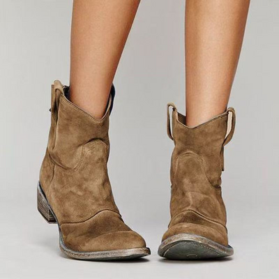 Alessia – Suede Ankle Boots