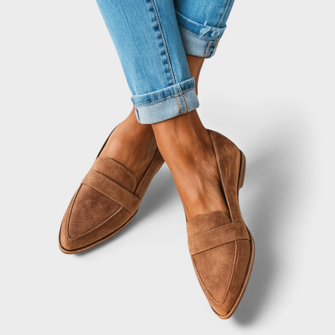 Mary - Suede Moccasins