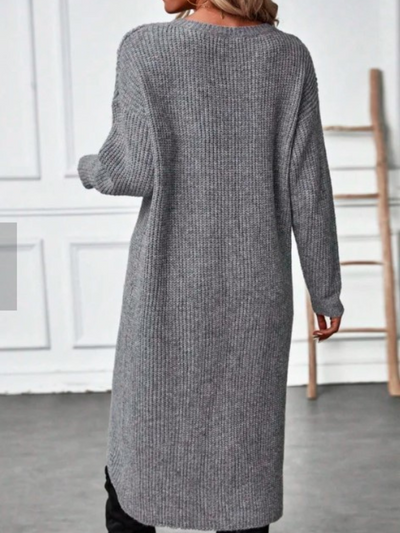 ELLA - WRAP KNIT DRESS