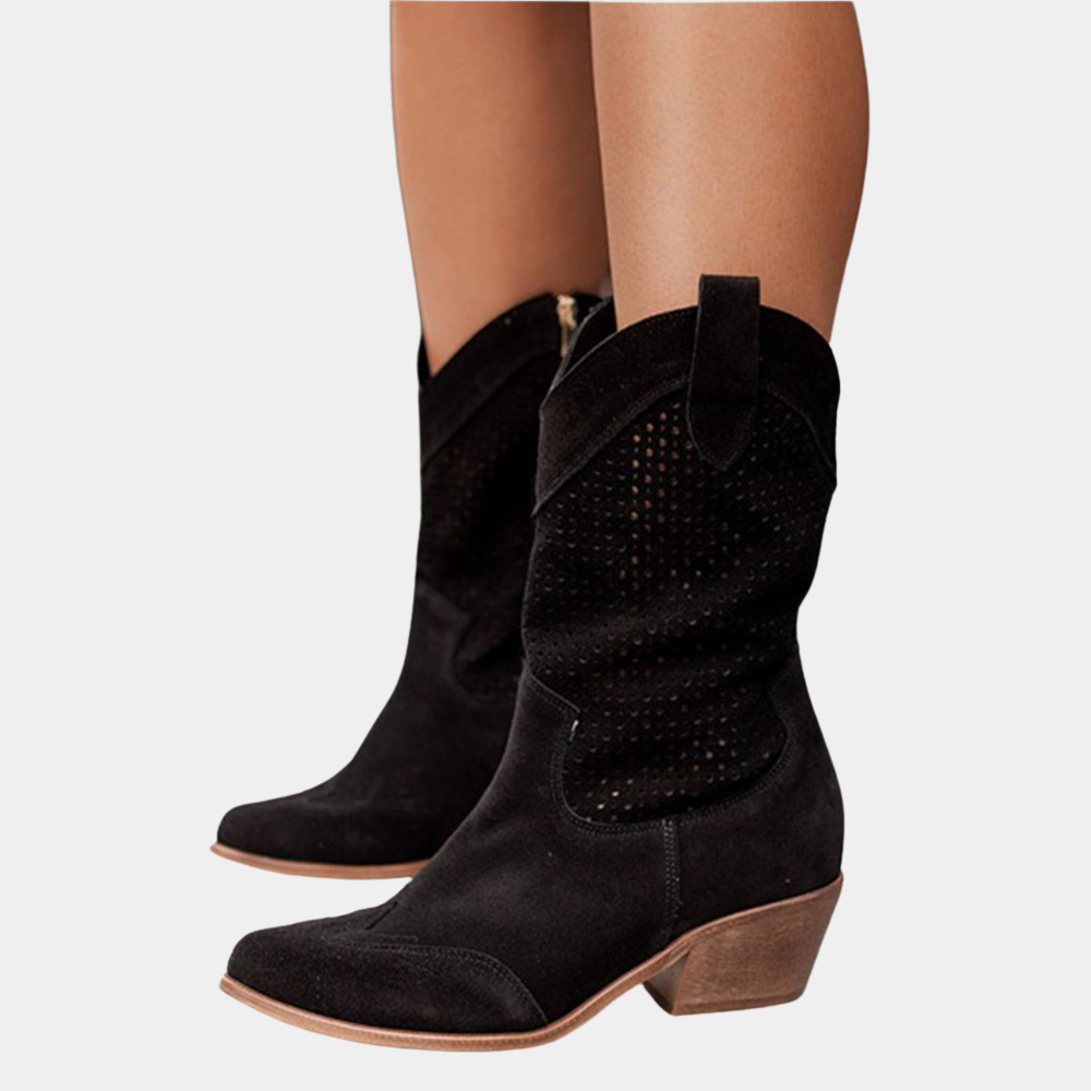 Charlotte - Cowboy Style Orthopaedic Boots