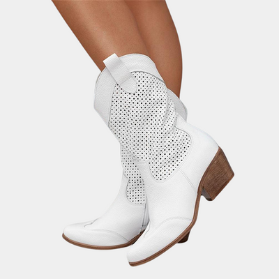 Charlotte - Cowboy Style Orthopaedic Boots