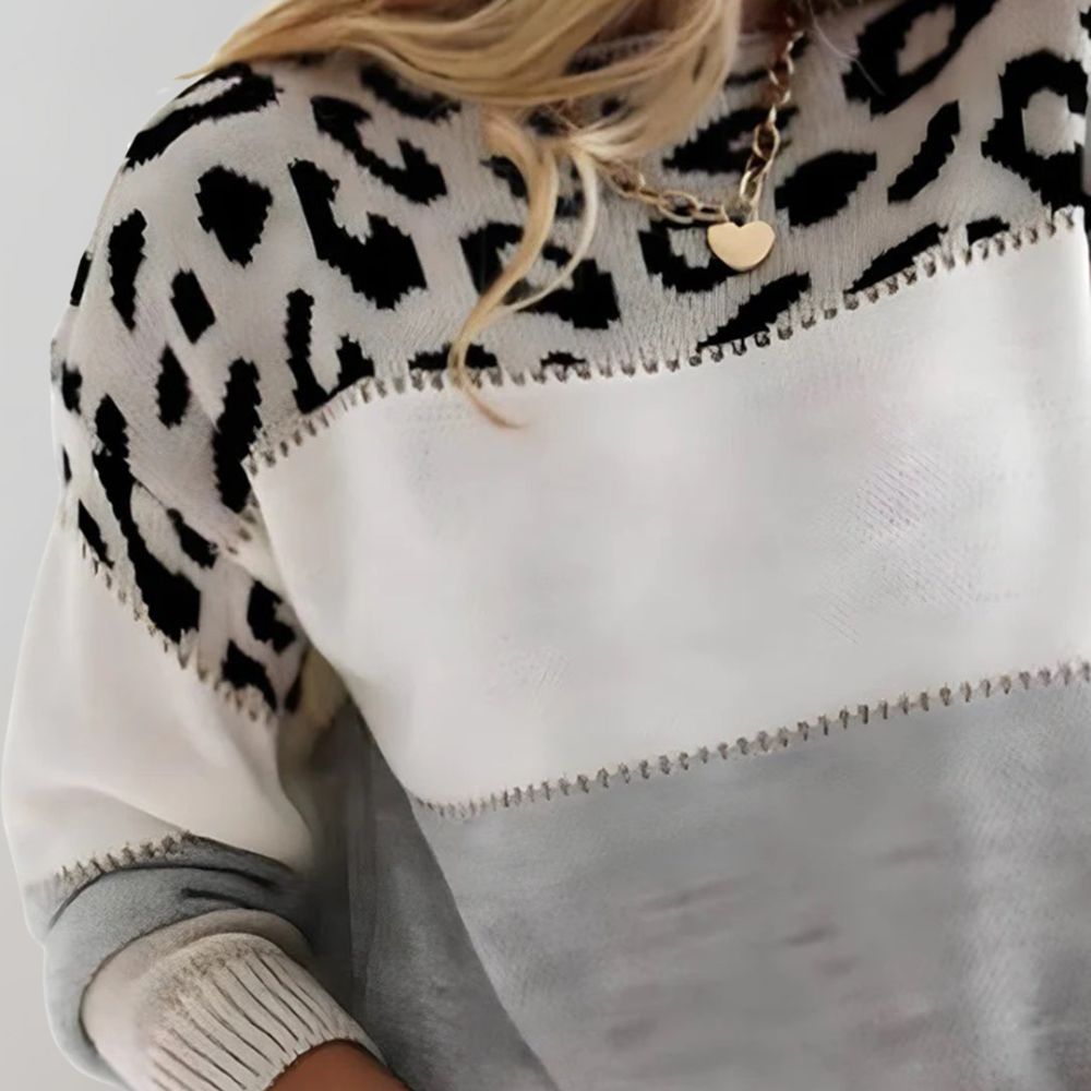 Cheyenne - Leopard-Print Leisure Hoodie