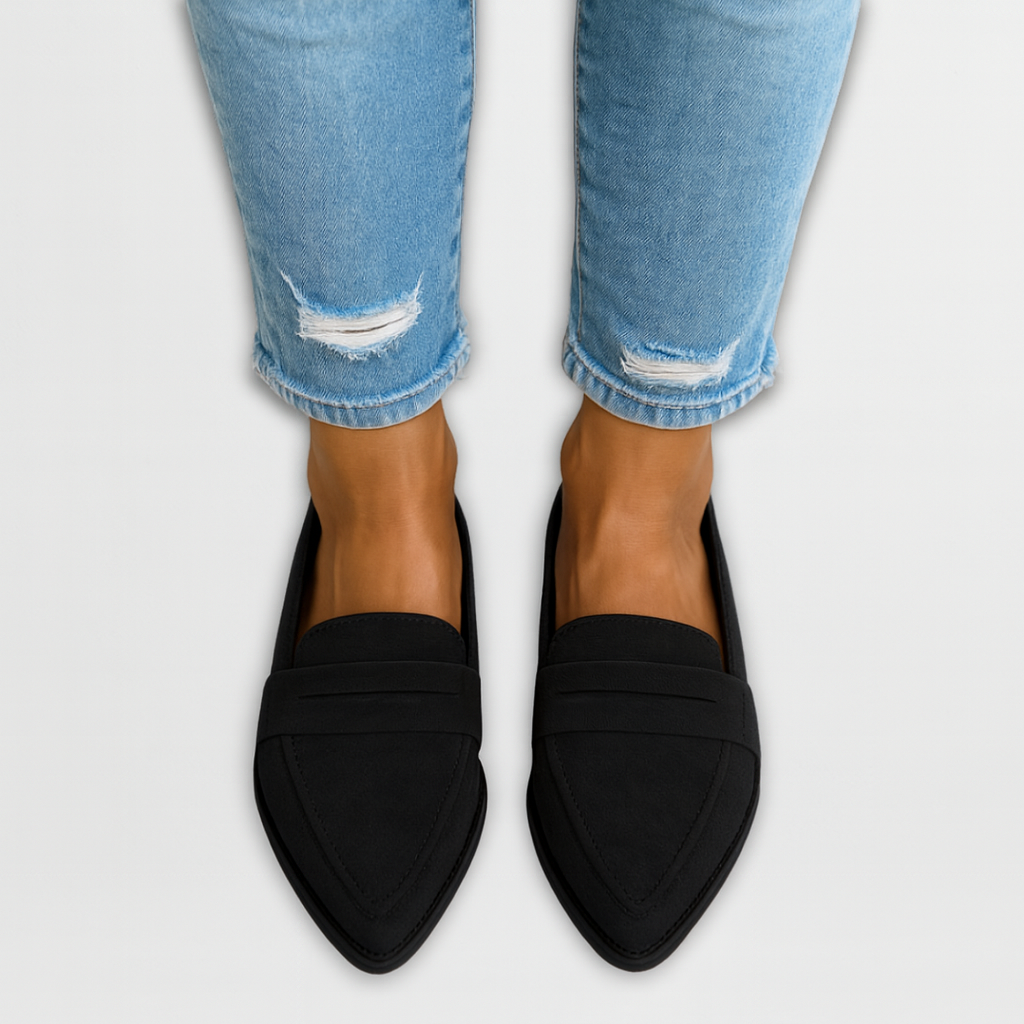 Chloe - Stylish Suede Flats