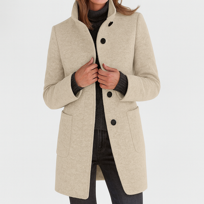 Stella - Women's Jacket with High Collar