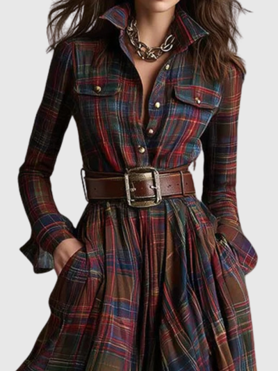 CHARLOTTE - VINTAGE FLOW MAXI DRESS