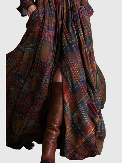 CHARLOTTE - VINTAGE FLOW MAXI DRESS