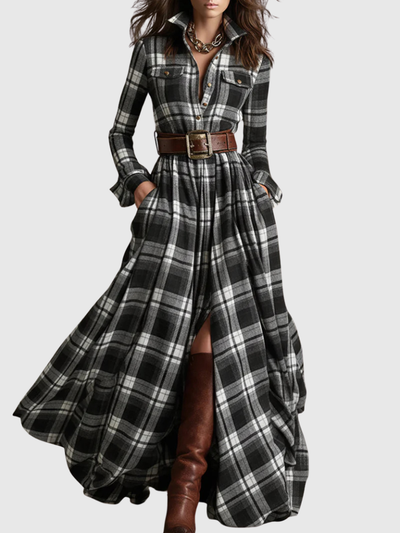 CHARLOTTE - VINTAGE FLOW MAXI DRESS