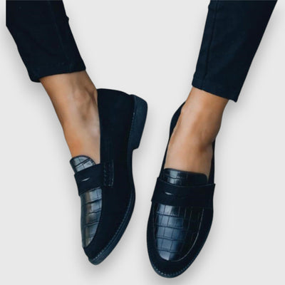 Lucy - Elegant Leather Loafers