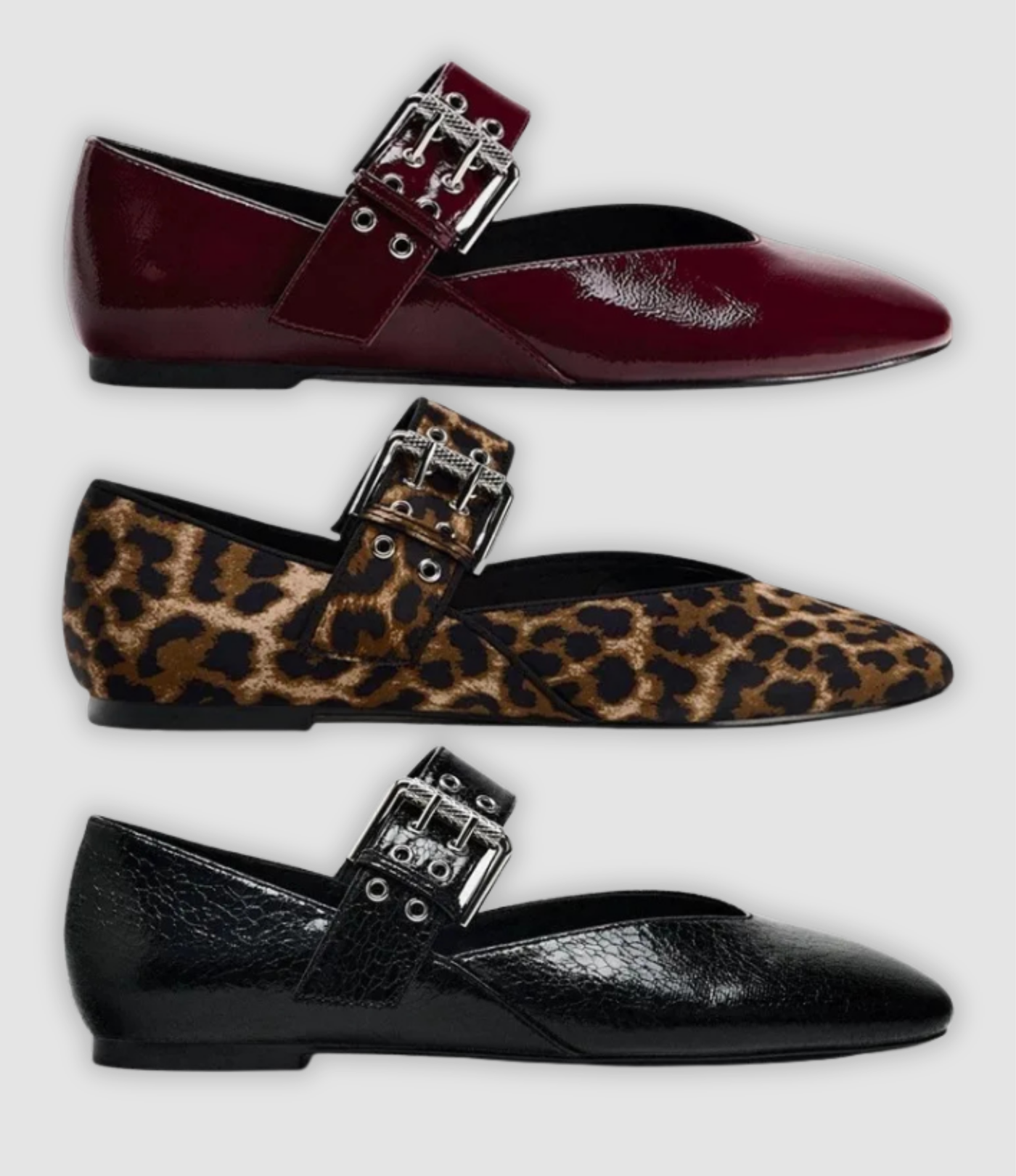 Doris - Loafers with leopard print