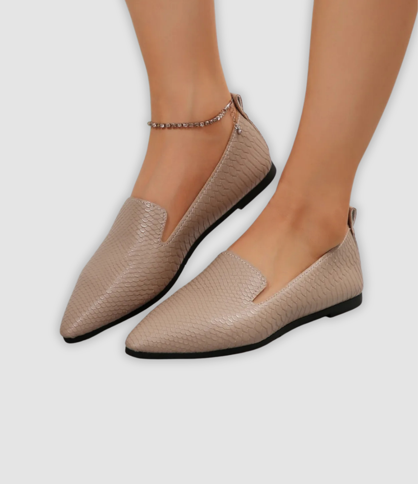 Rowan - Vintage Leather Loafers with Pointed Toe