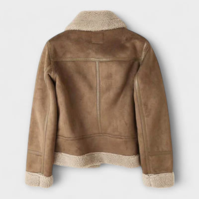 Aurora Shearling Aviator Jacket
