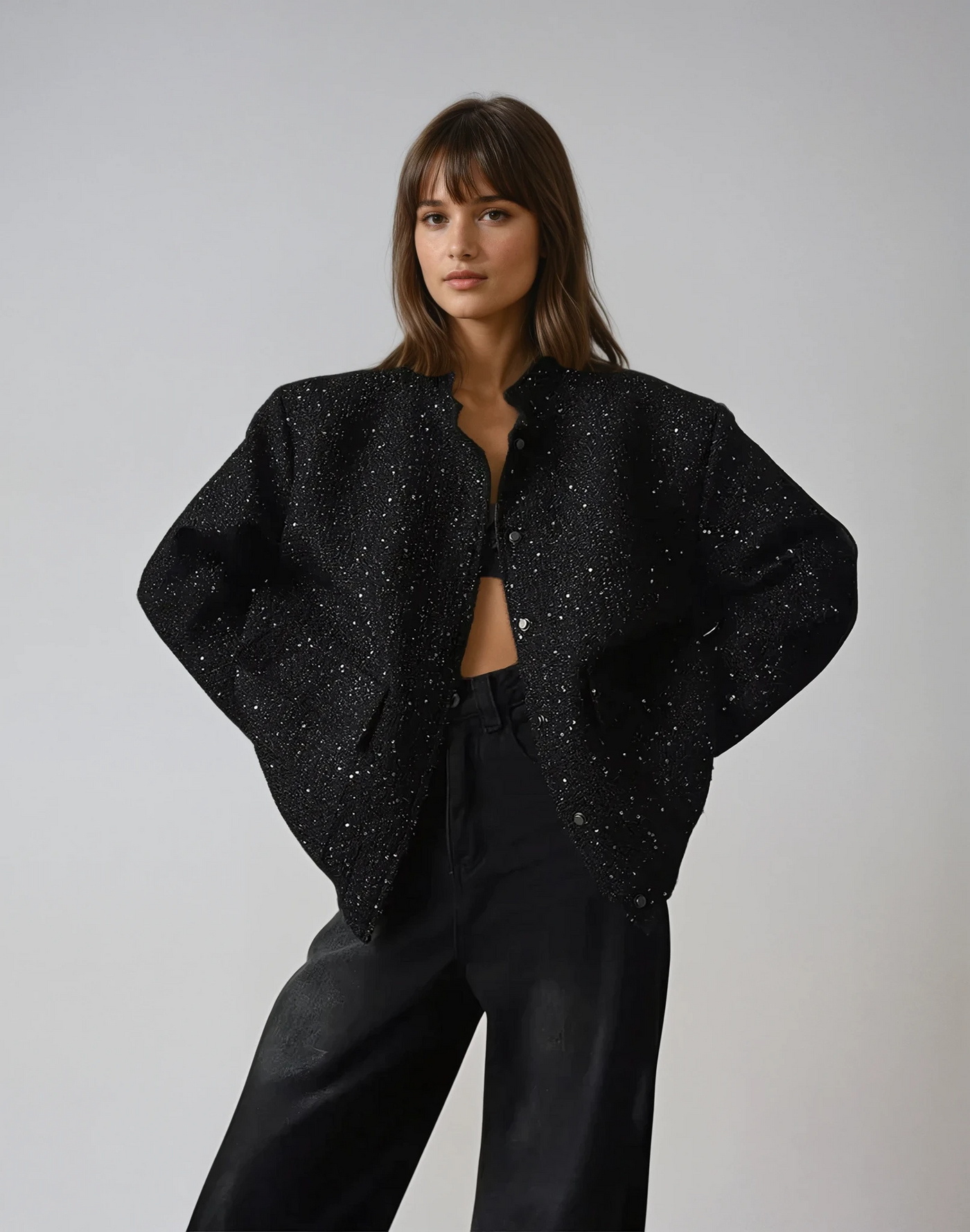 Lumina Jacket with Sequins