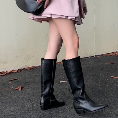 Laura - Sleek High-Rise Boots