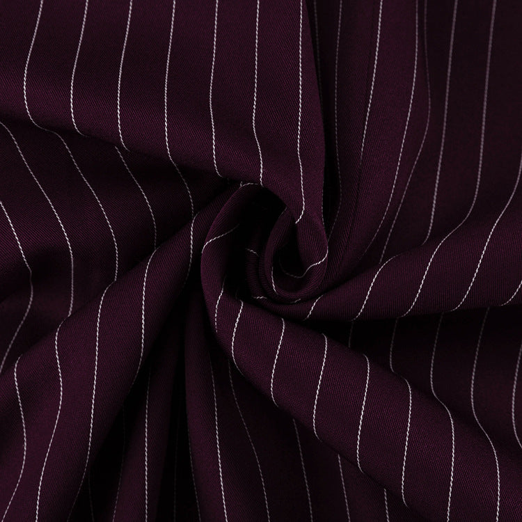 FIORA - Wine Red Suit Jacket