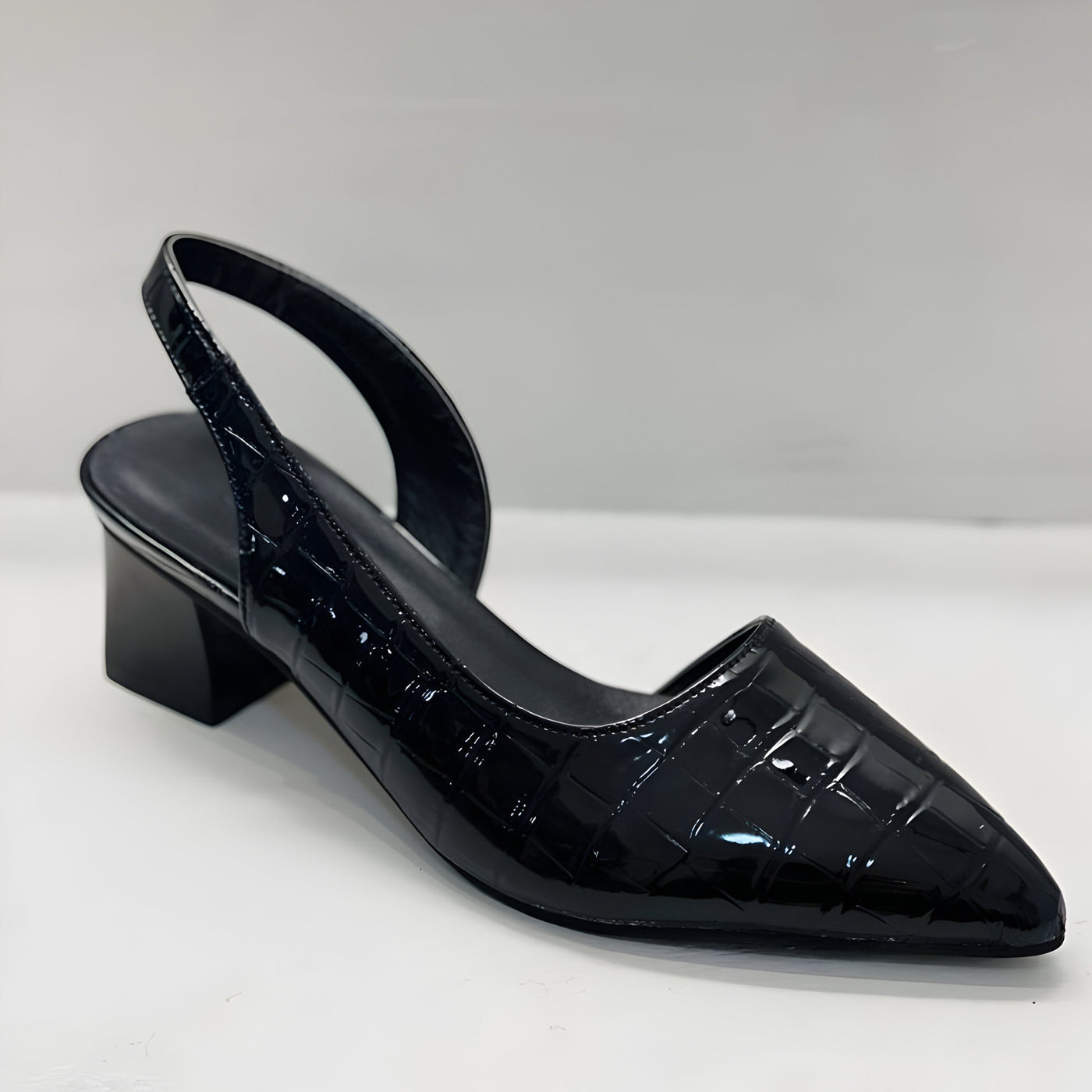 Lynn | Ortholite Leather Heels – Supportive Elegance