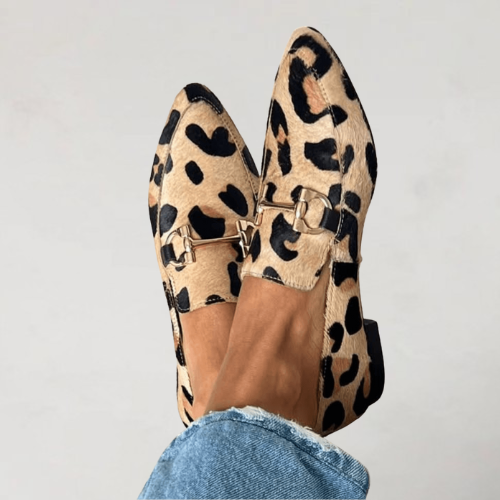 Nele - Printed Moccasins