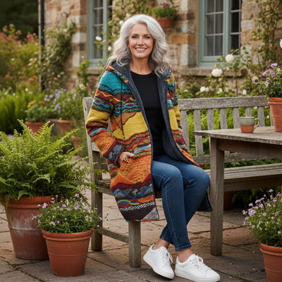 Jindalee™ | Luxurious Cardigan with Artistic Inspiration