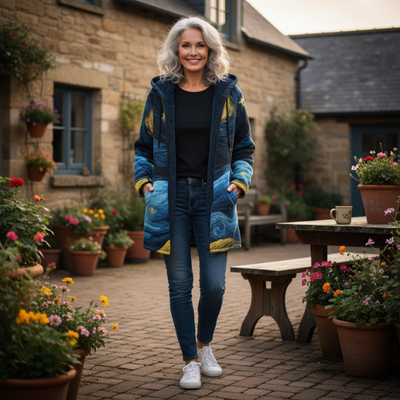 Waverley™ | Luxurious Cardigan with Artistic Inspiration