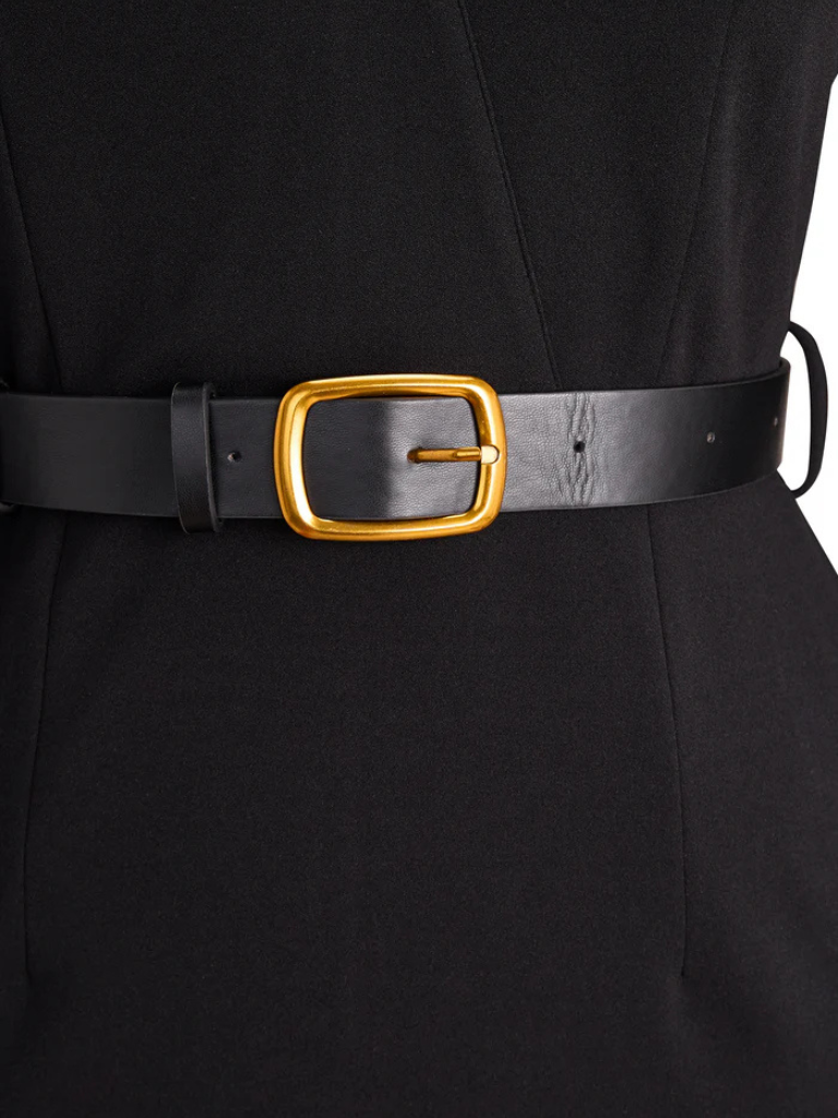 HAZEL - ELEGANCE BELTED DRESS