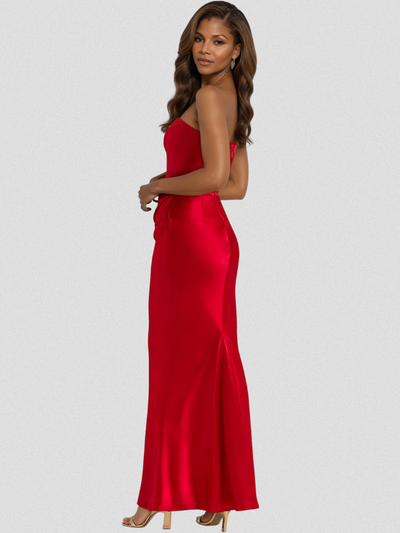 OLIVIA - CRIMSON GOWN
