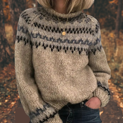 Isla™ | Women's Nordic Knit Sweater