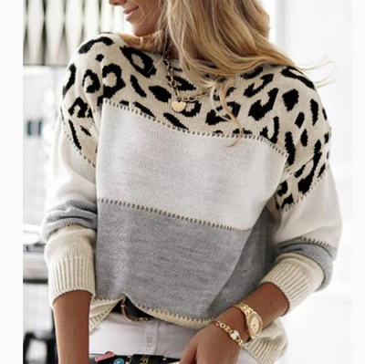Kay - Casual Leopard Sweater