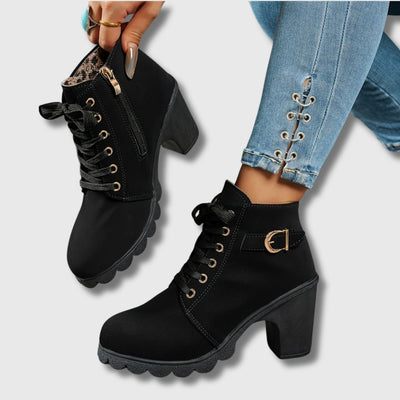 Helena - Heeled Ankle Boots