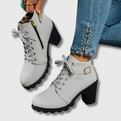 Helena - Heeled Ankle Boots