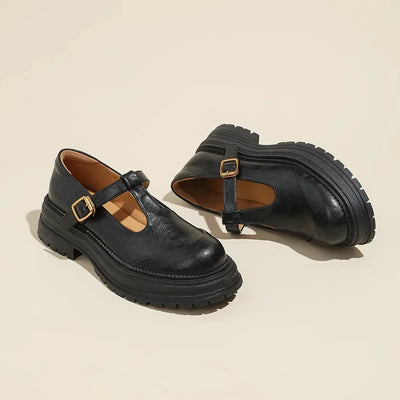 Chiara - Elegant Mary Jane Shoes in High-Quality Leather