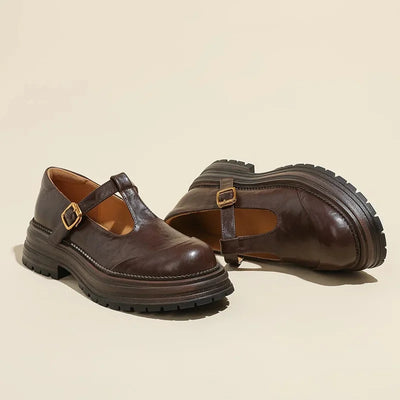 Chiara - Elegant Mary Jane Shoes in High-Quality Leather