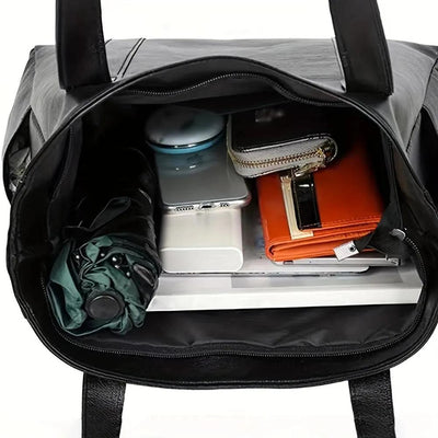 Klara - Classic Leather Shoulder Bag