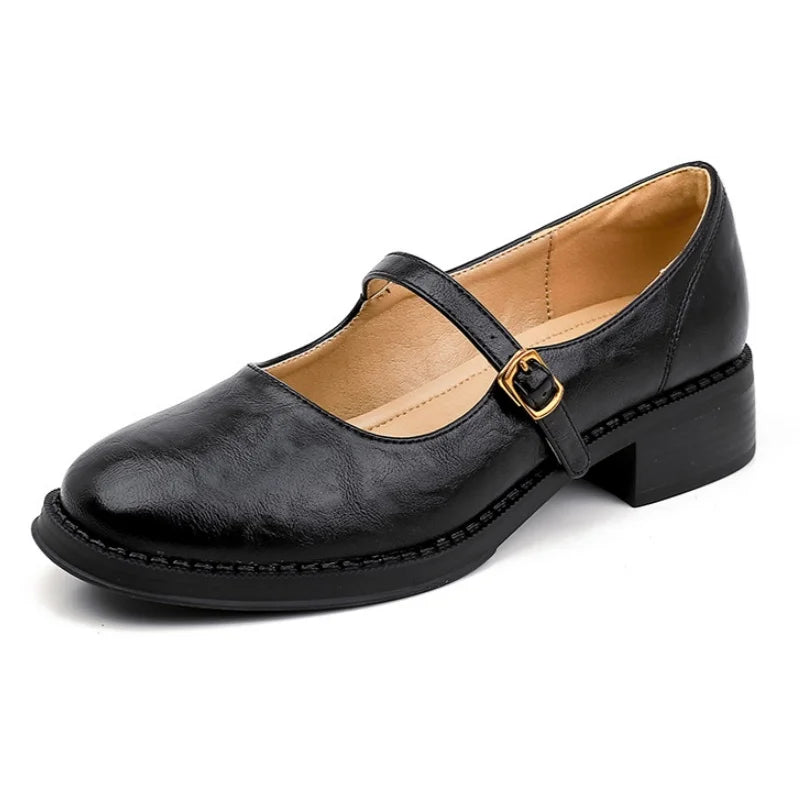 Rachel | Classic Comfort Mary Janes Made Of Leather