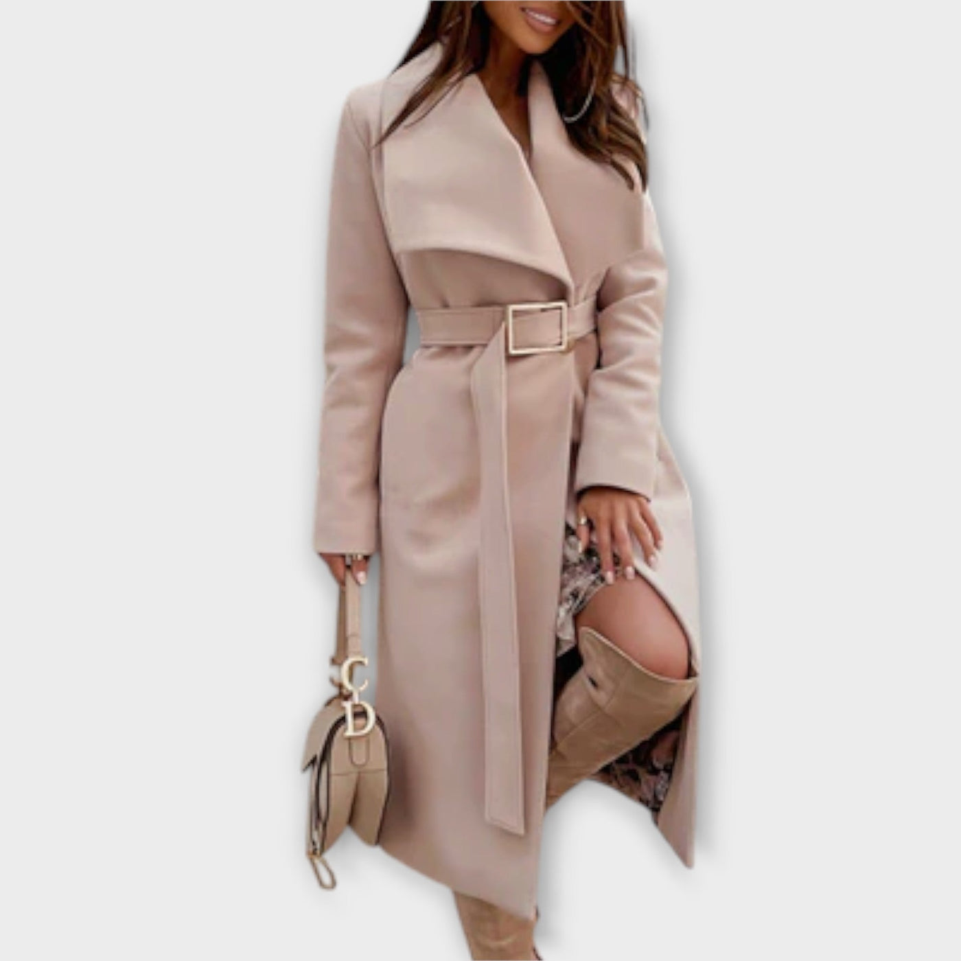 Muriel – Tailored Coat with Belt