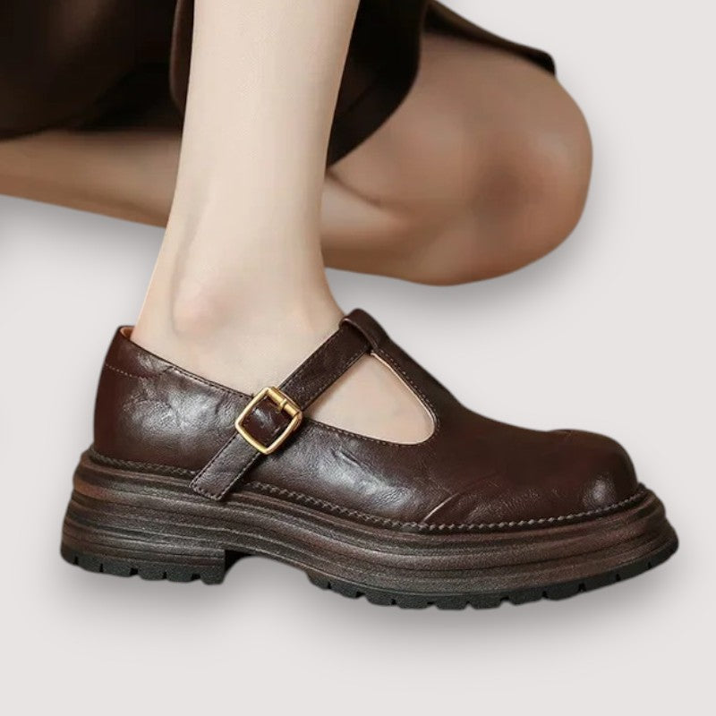 Chiara - Elegant Mary Jane Shoes in High-Quality Leather