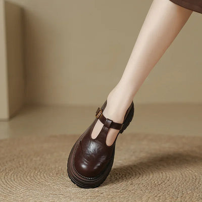 Chiara - Elegant Mary Jane Shoes in High-Quality Leather