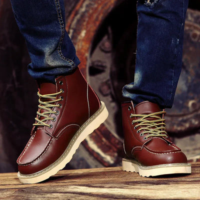 Muller™ – Genuine Leather Retro Boots
