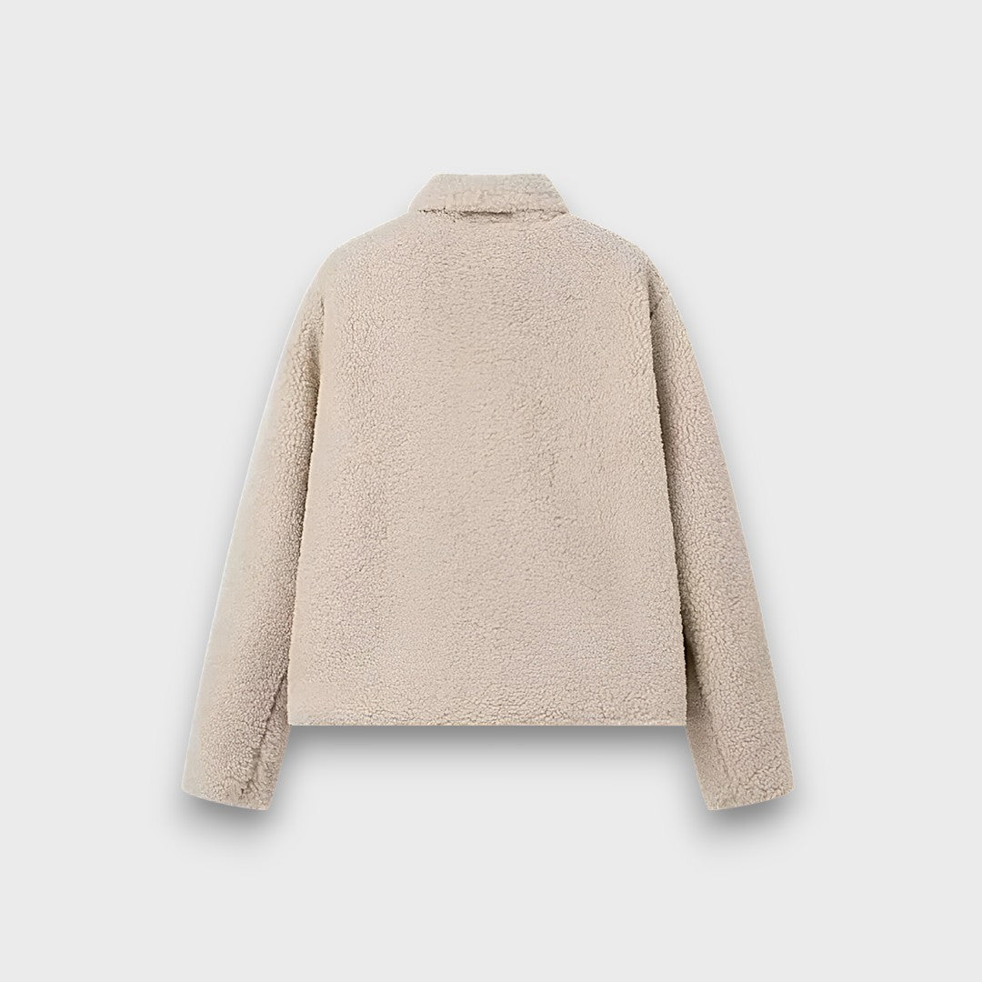 Elvianne – Jacket with a Wide Collar